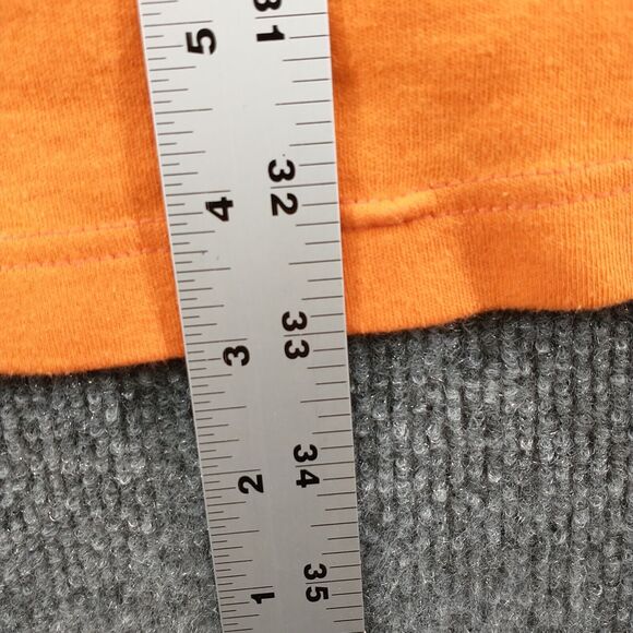 Super T's Men's St. Thomas U.S. Virgin Islands Henley Shirt Orange XL Pockets - Picture 15 of 16